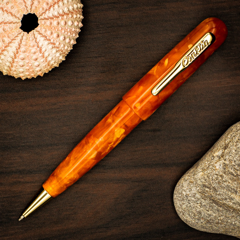 Conklin All American Ballpoint Pen, Sunburst Orange