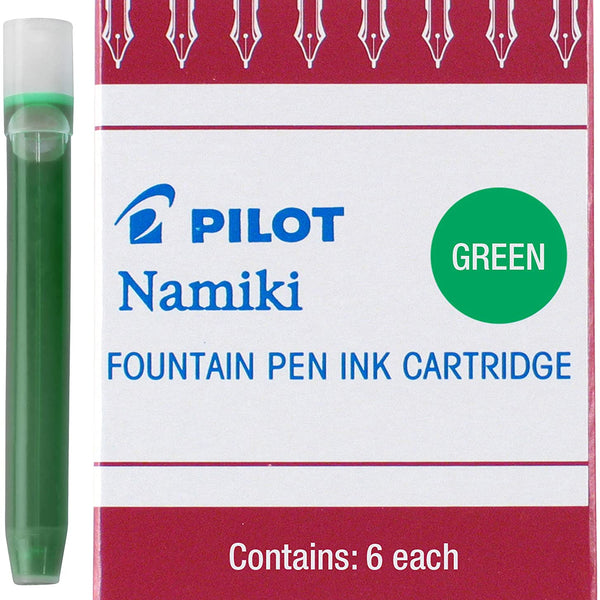 pilot-ink-cartridge-green-pensavings