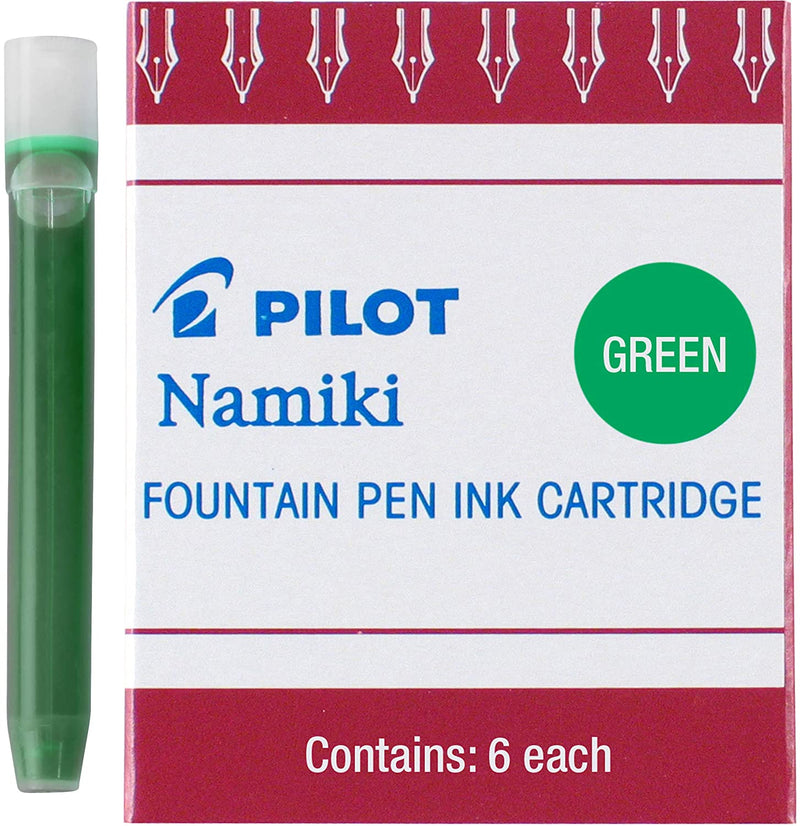 pilot-ink-cartridge-green-pensavings