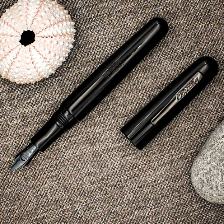 Conklin All American Fountain Pen, Raven Black