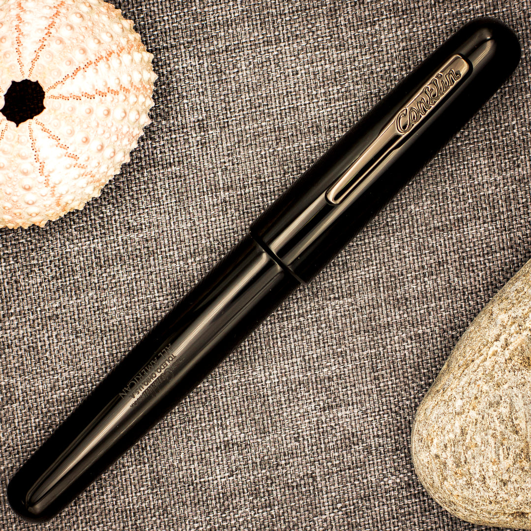 Conklin All American Fountain Pen, Raven Black