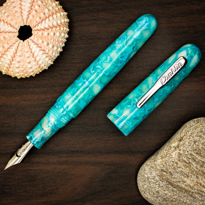 Conklin All American Serenity Fountain Pen, Turquoise