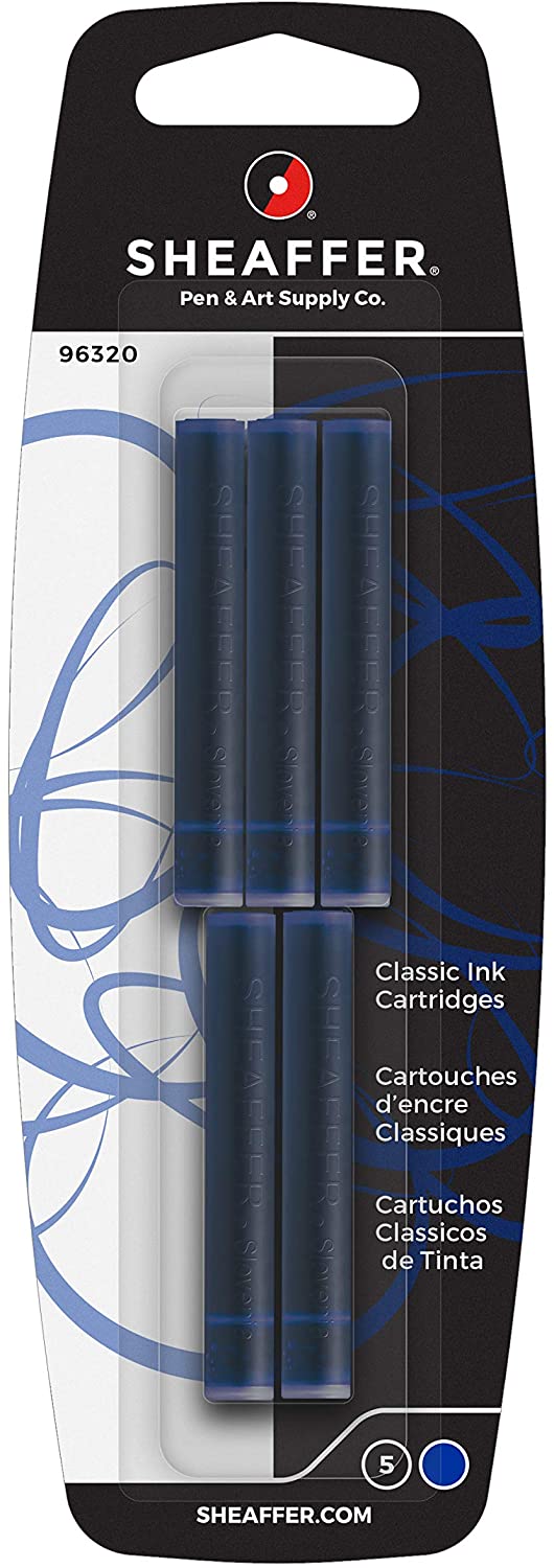 sheaffer-fountain-pen-ink-cartridges-blue-pensavings