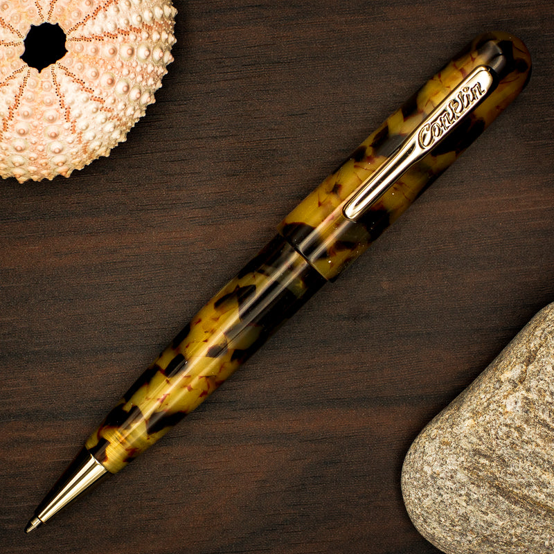Conklin All American Ballpoint Pen, Tortoiseshell