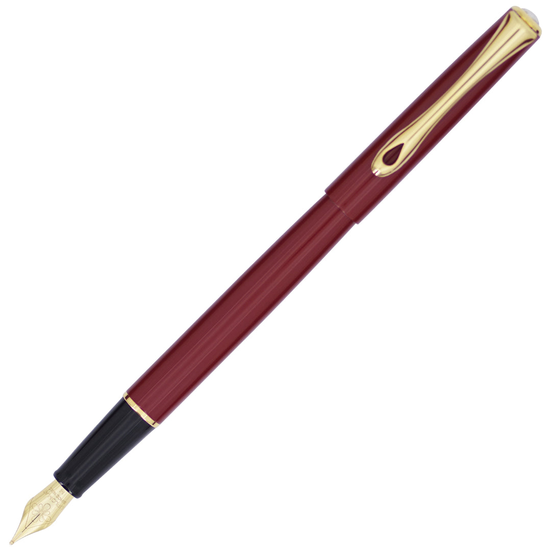 diplomat-dark-red-fountain-pen-fine-pensavings
