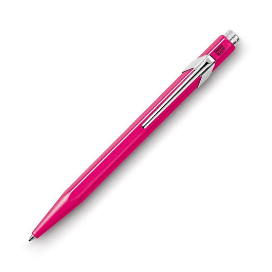 caran-dache-fluorescent-pink-ballpoint-pen-pensavings
