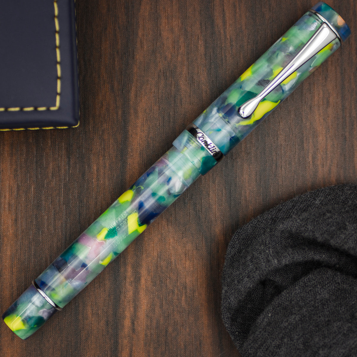 Conklin Duragraph Limited Edition 1898 Fountain Pen, Lemon Zest