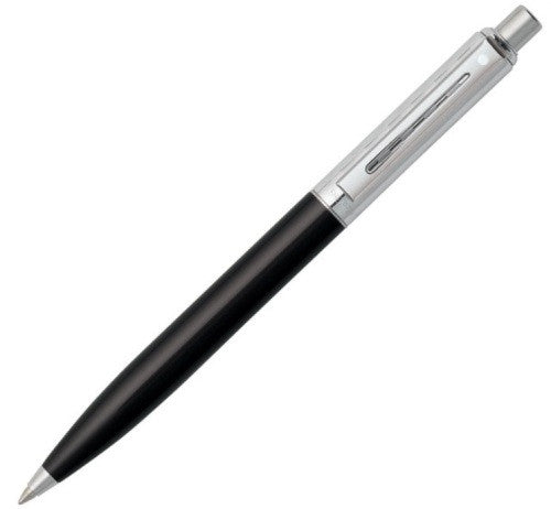 sheaffer-sentinel-signature-ballpoint-pen-black-chrome-pensavings