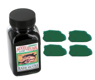 Noodlers Fountain Pen Ink Bottle - Standard Green