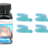 noodlers-fountain-pen-ink-bottle-lightening-blue-highlighter-pensavings