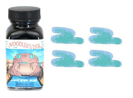 noodlers-fountain-pen-ink-bottle-lightening-blue-highlighter-pensavings